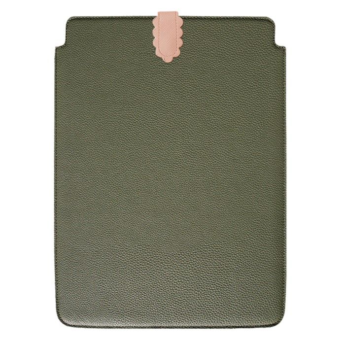 Bounir iPad-fodral 11” Khaki & Scallop Rosa