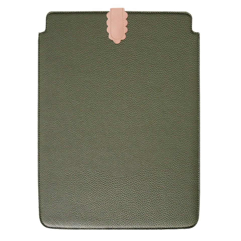 Bounir iPad-etui 12.9/13" - Khaki & Scallop Rosa