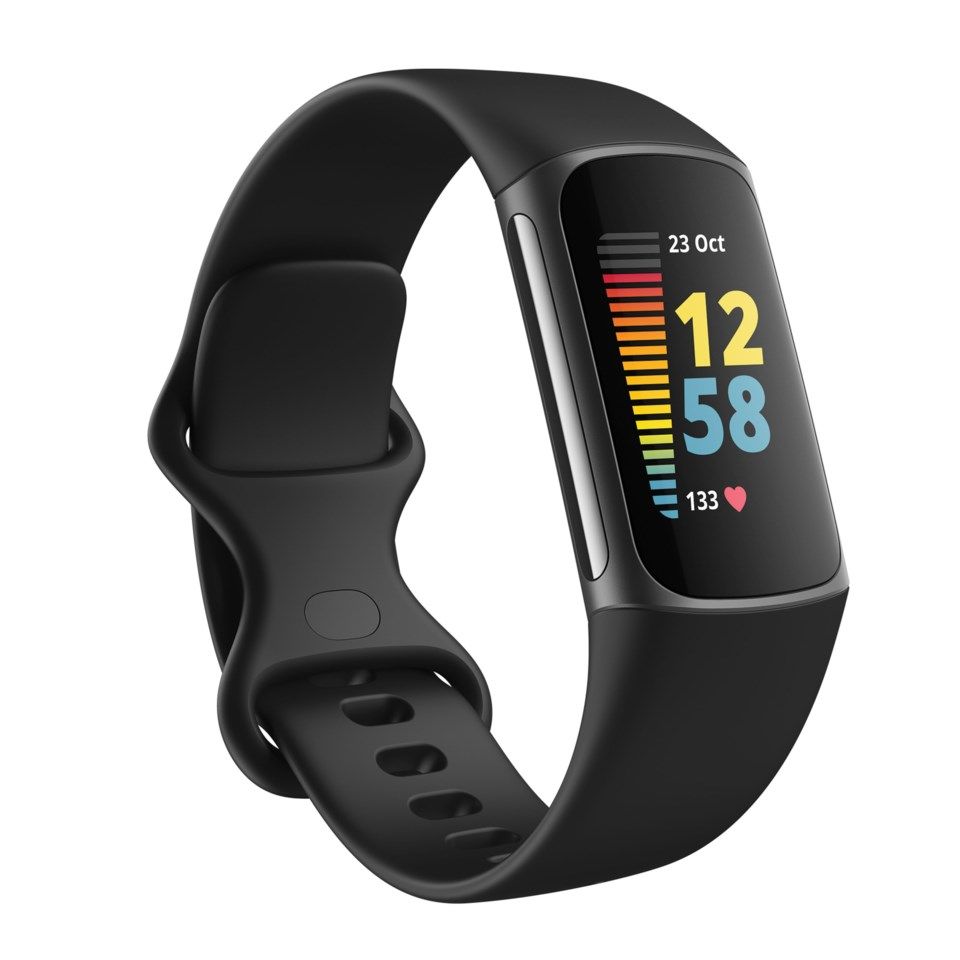 Saks Anerkendelse låg Fitbit Charge 5 Aktivitetsarmbånd - GPS-klokke | Kjell.com