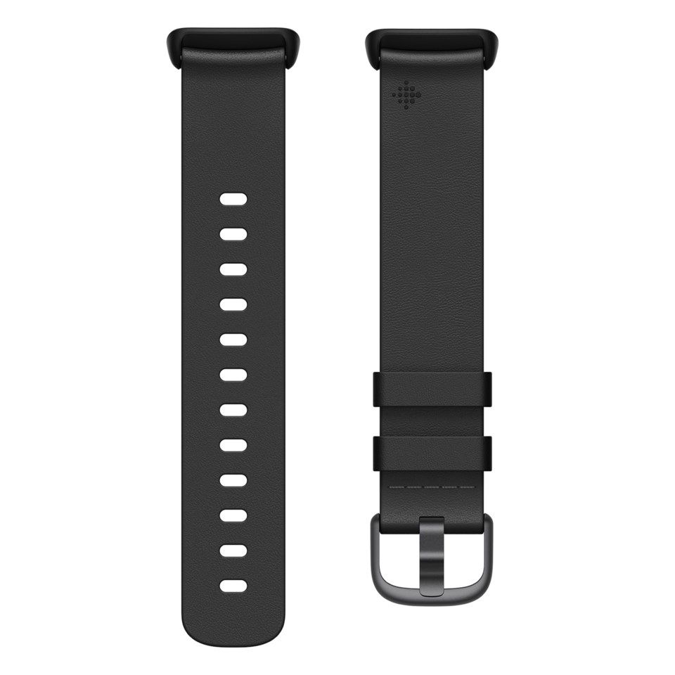 Fitbit Fitbit 5 Armband i Horween-läder Svart S