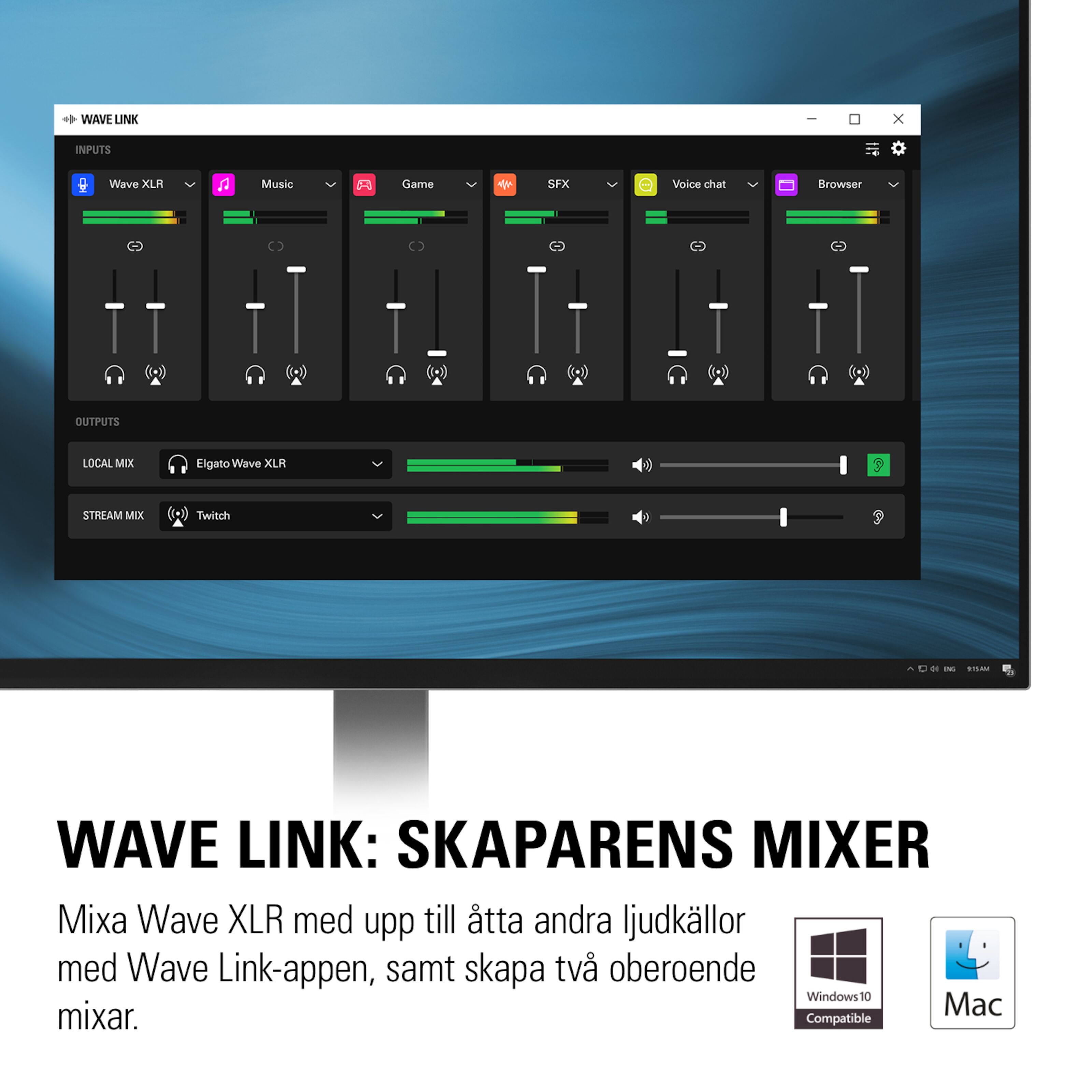 Elgato Wave XLR USBinterface Streamingtillbehör