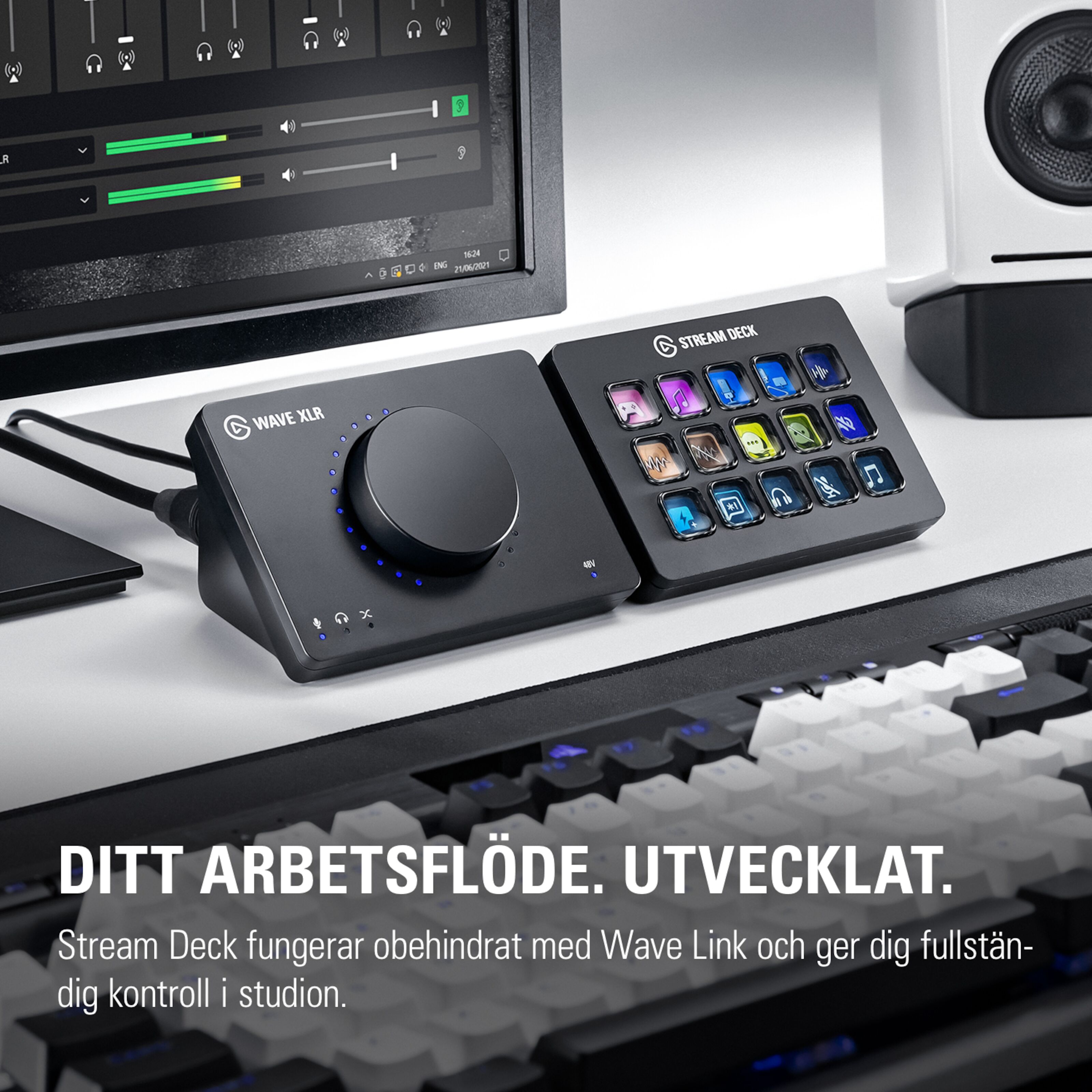 Elgato Wave XLR USBinterface Streamingtillbehör