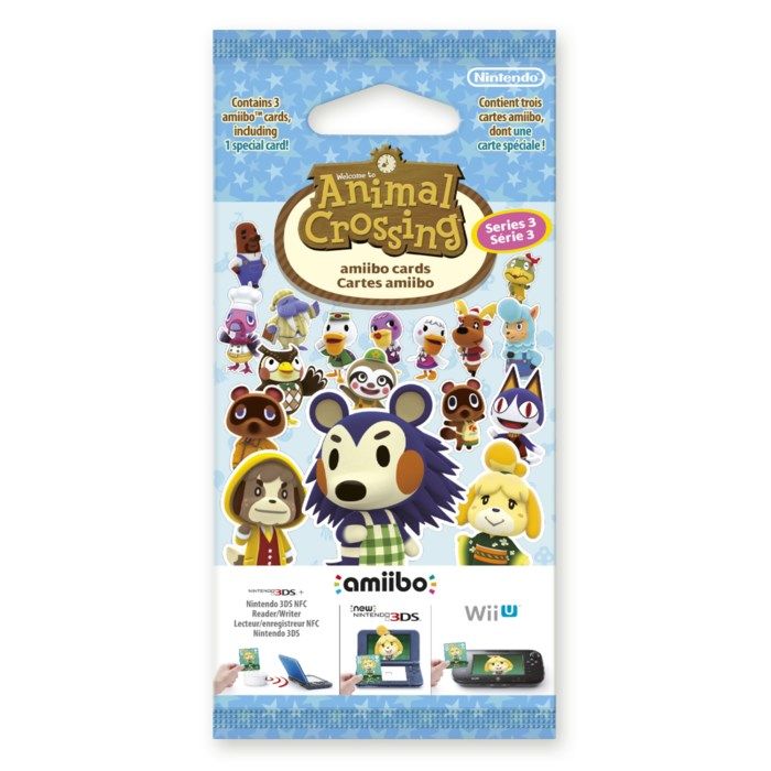 Nintendo Amiibo Card: Animal Crossing Series 3