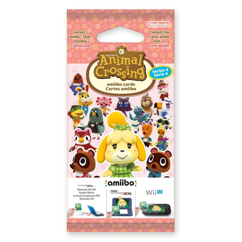 Nintendo Amiibo Card: Animal Crossing Series 4