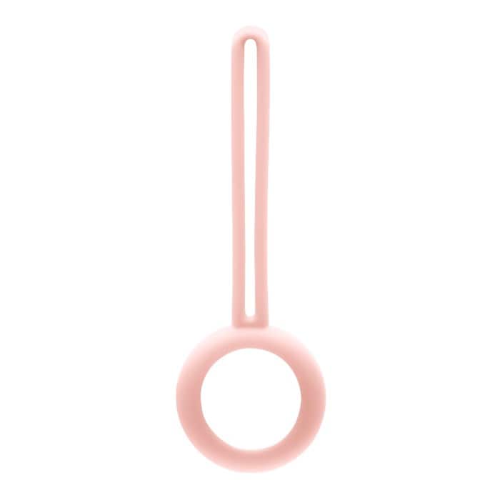 Linocell AirTag Hållare med rem Rosa