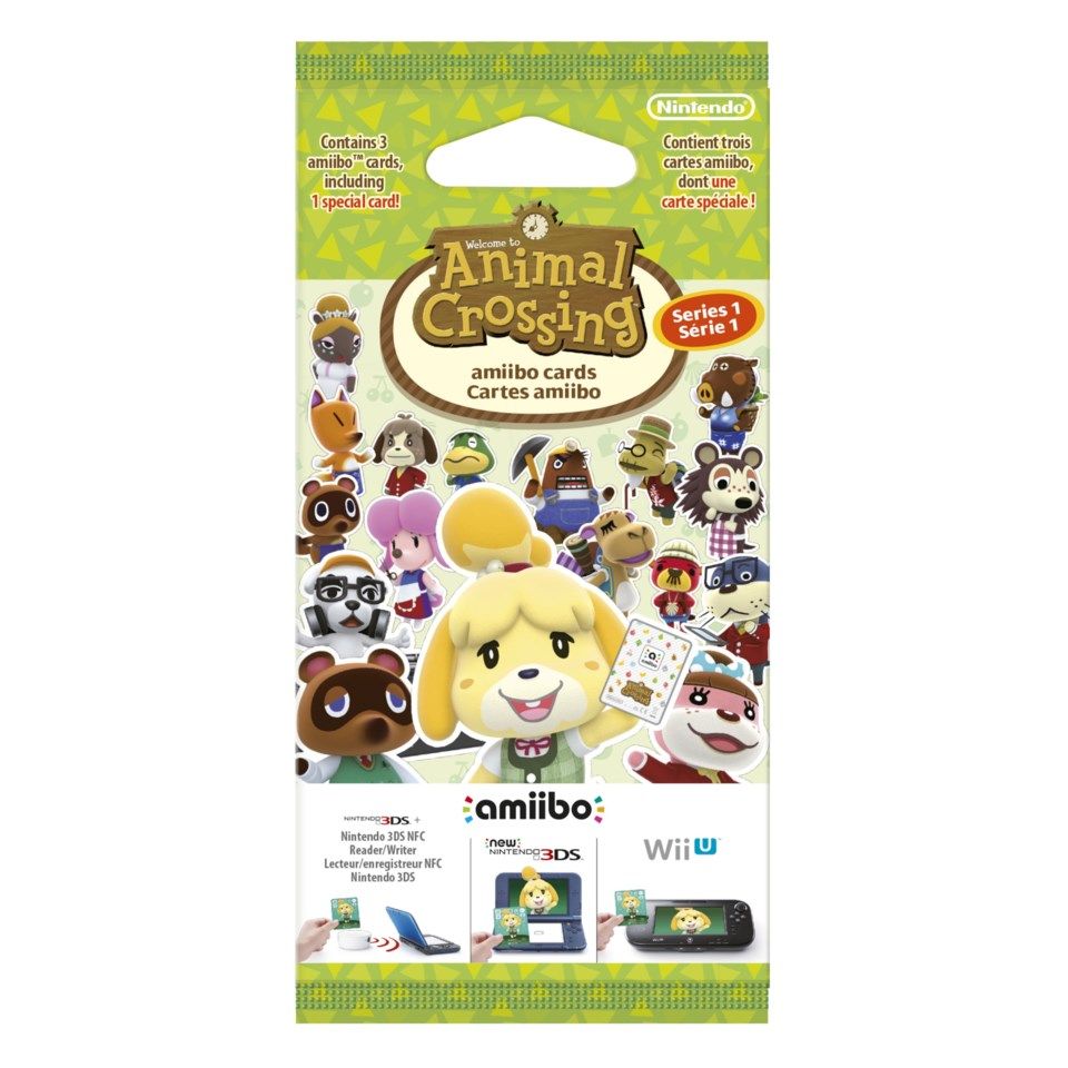 Nintendo Amiibo Card: Animal Crossing Series 1