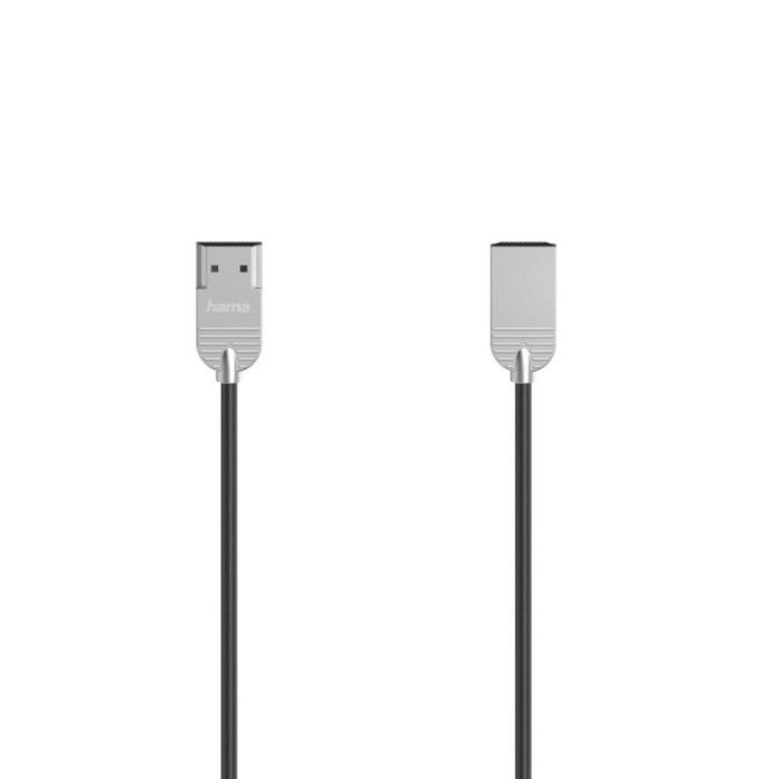 Hama Ultra Slim HDMI-kabel Svart 1 m