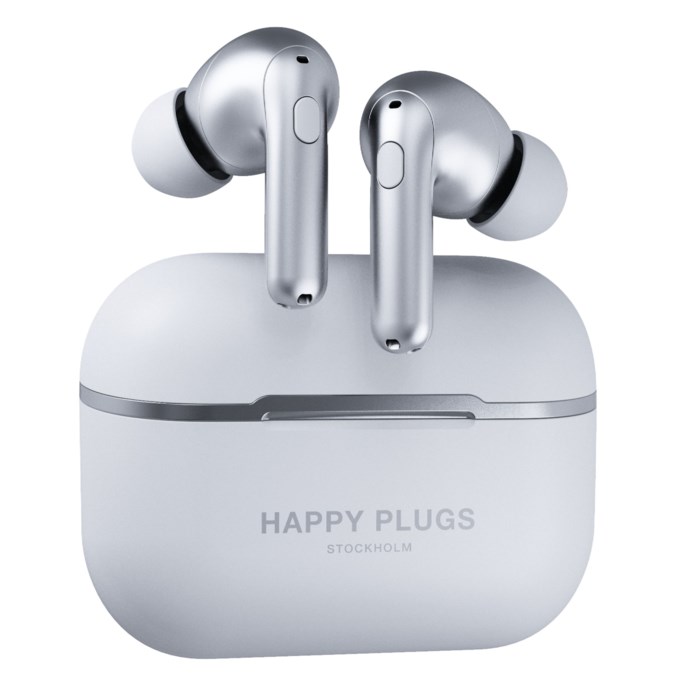 Happy Plugs Air 1 Zen Trådlösa hörlurar Silver