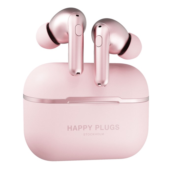 Happy Plugs Air 1 Zen Trådlösa hörlurar Rosa