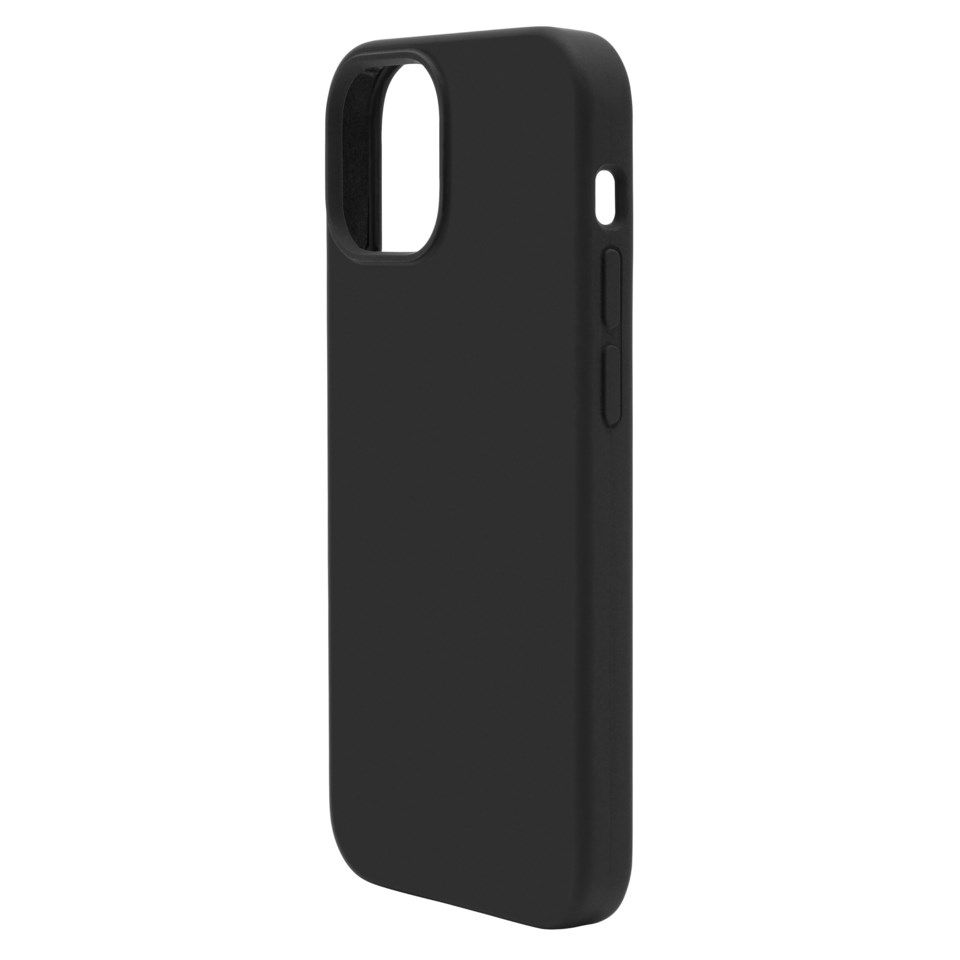 Linocell Rubber Case iPhone för iPhone 13 Mini Svart