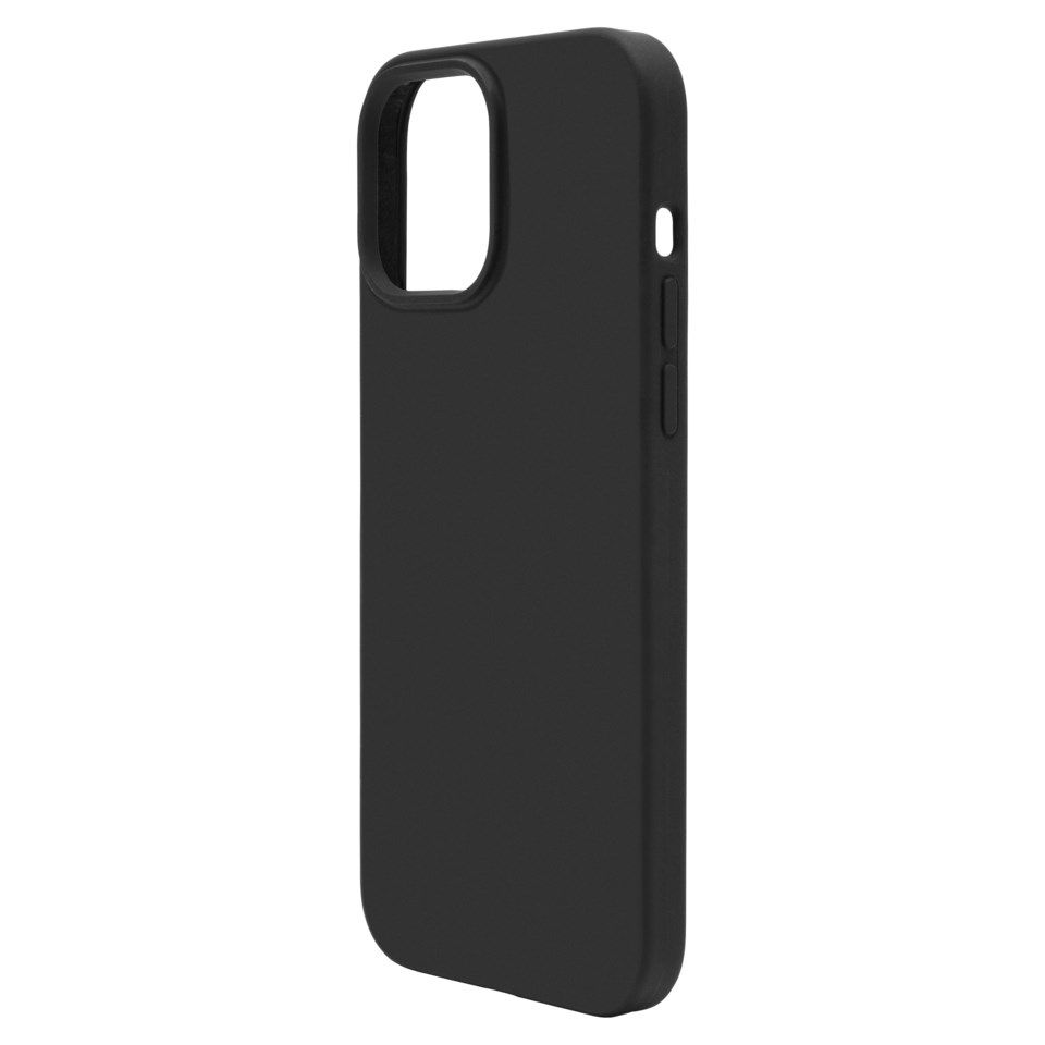 Linocell Rubber Case för iPhone 13 Pro Max Svart