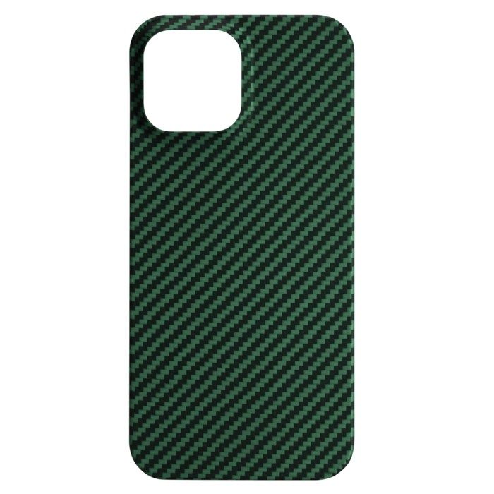 Linocell Premium Kevlar Tåligt skal för iPhone 13 Pro Max Grön