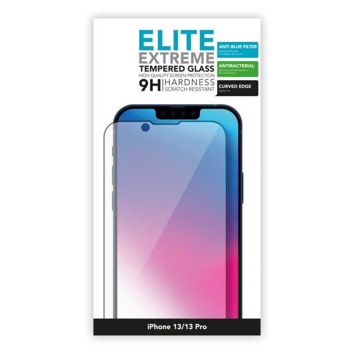 Linocell Elite Extreme Anti-Blue Skärmskydd för iPhone 13. 13 Pro och 14