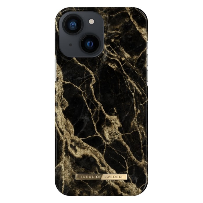 IDEAL OF SWEDEN Mobilskal för iPhone 13 Mini Golden Smoke Marble