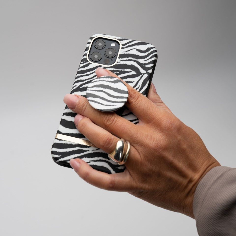 Richmond & Finch Zebra Popsocket for mobilen
