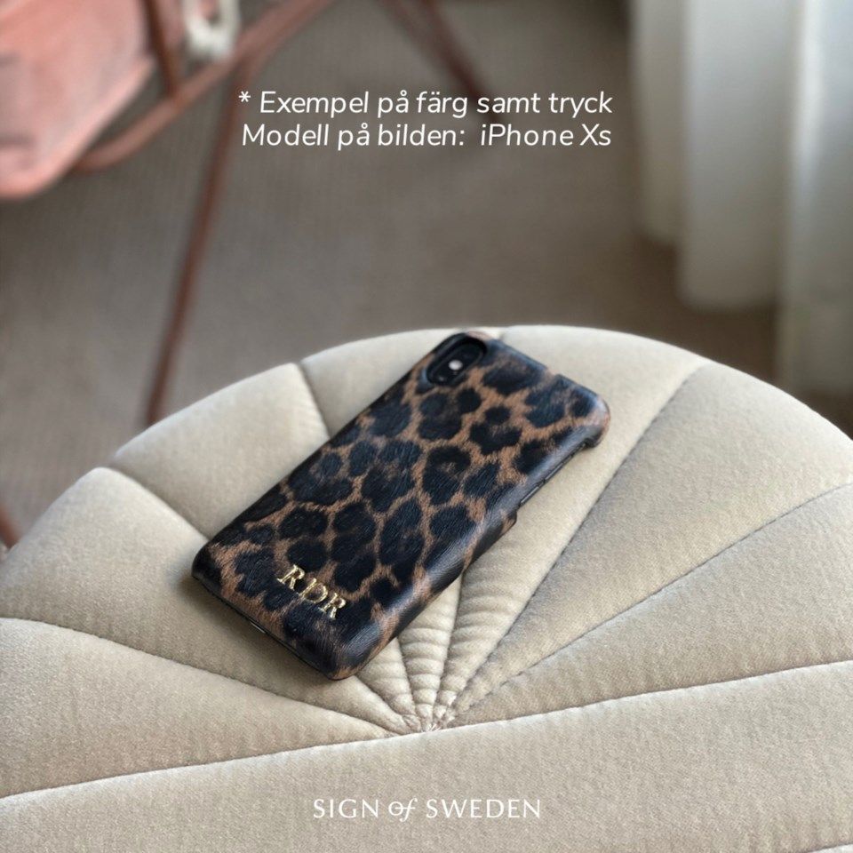 Sign of Sweden Mobildeksel i leopardmønster for iPhone 7/8/SE