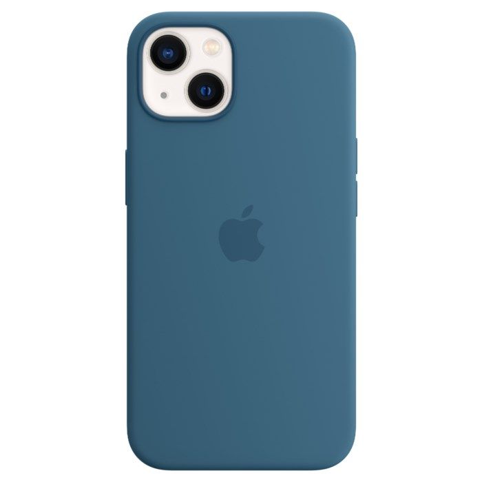Apple Silikonskal med Magsafe till iPhone 13 Blå
