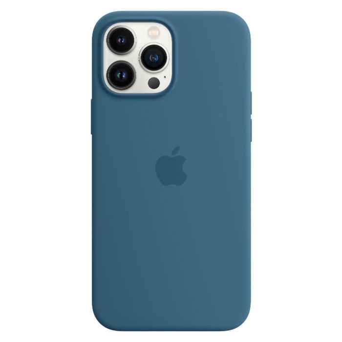 Apple Silikonskal med Magsafe till iPhone 13 Pro Max Blå