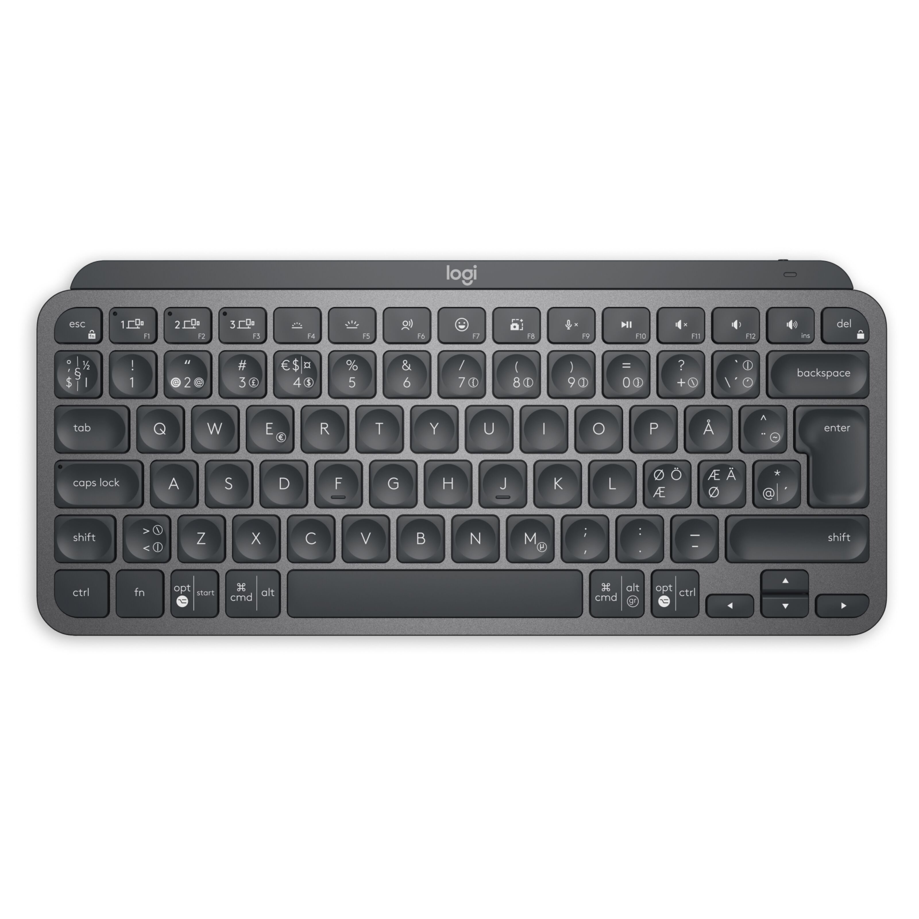 Logitech MX Keys Mini Trådløst tastatur Grå