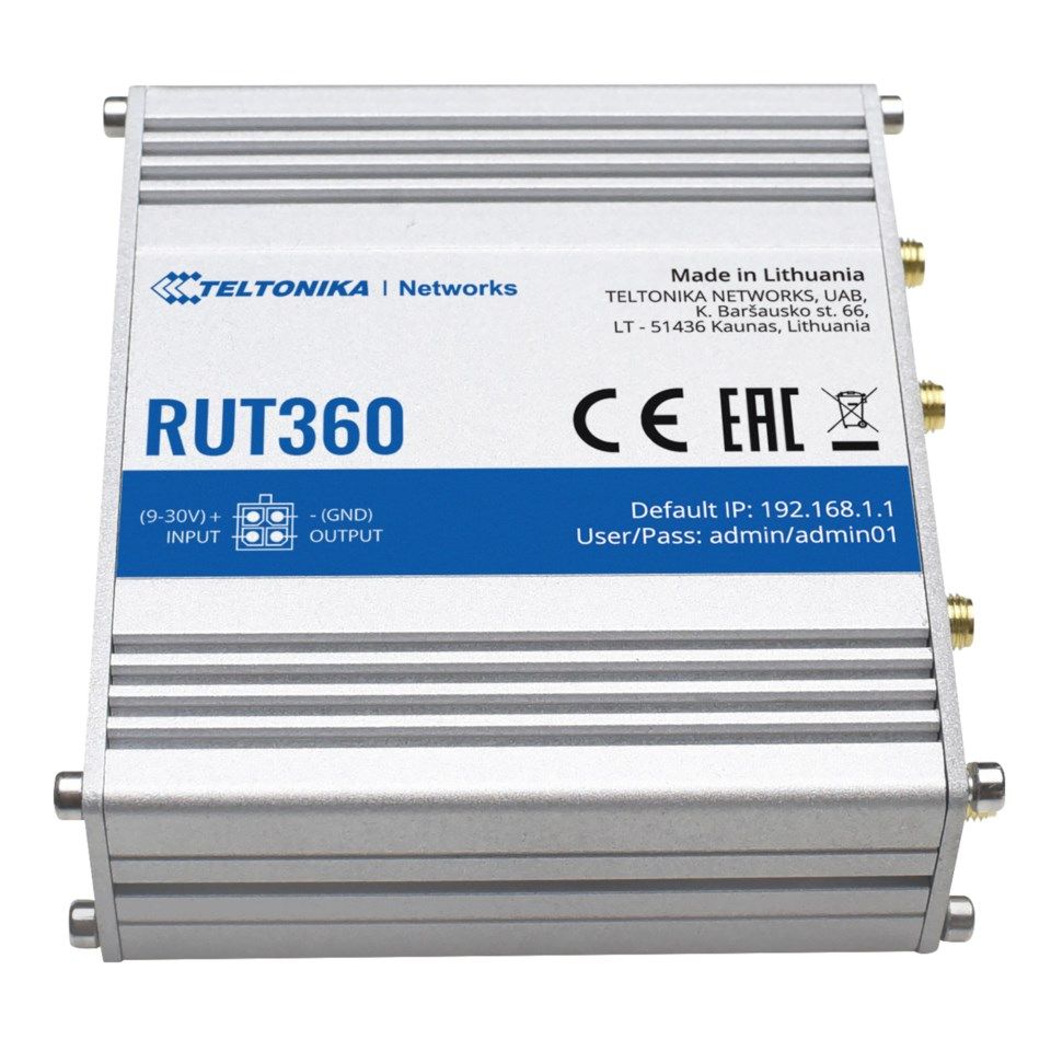 Teltonika RUT360 4G-ruter med modem