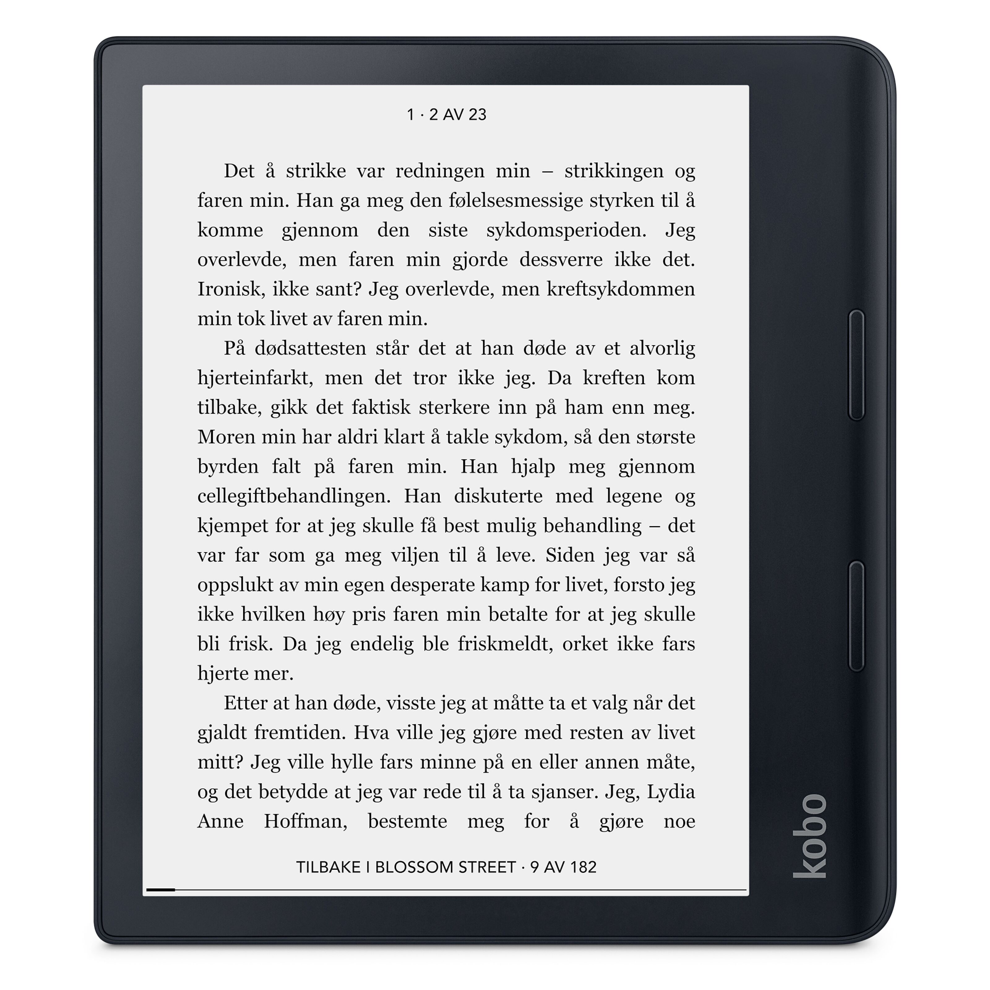 Kobo Sage Vattentät läsplatta 8” med wifi