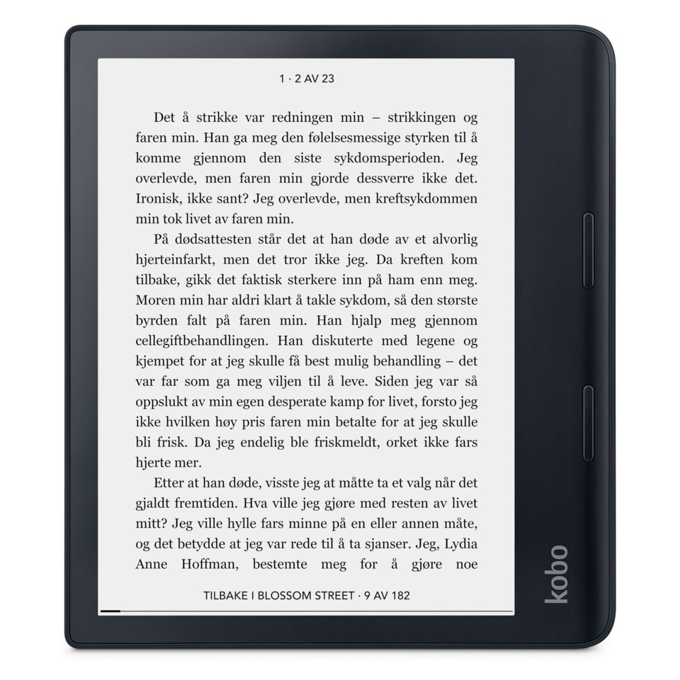 Kobo Sage Vanntett lesebrett 8” med wifi