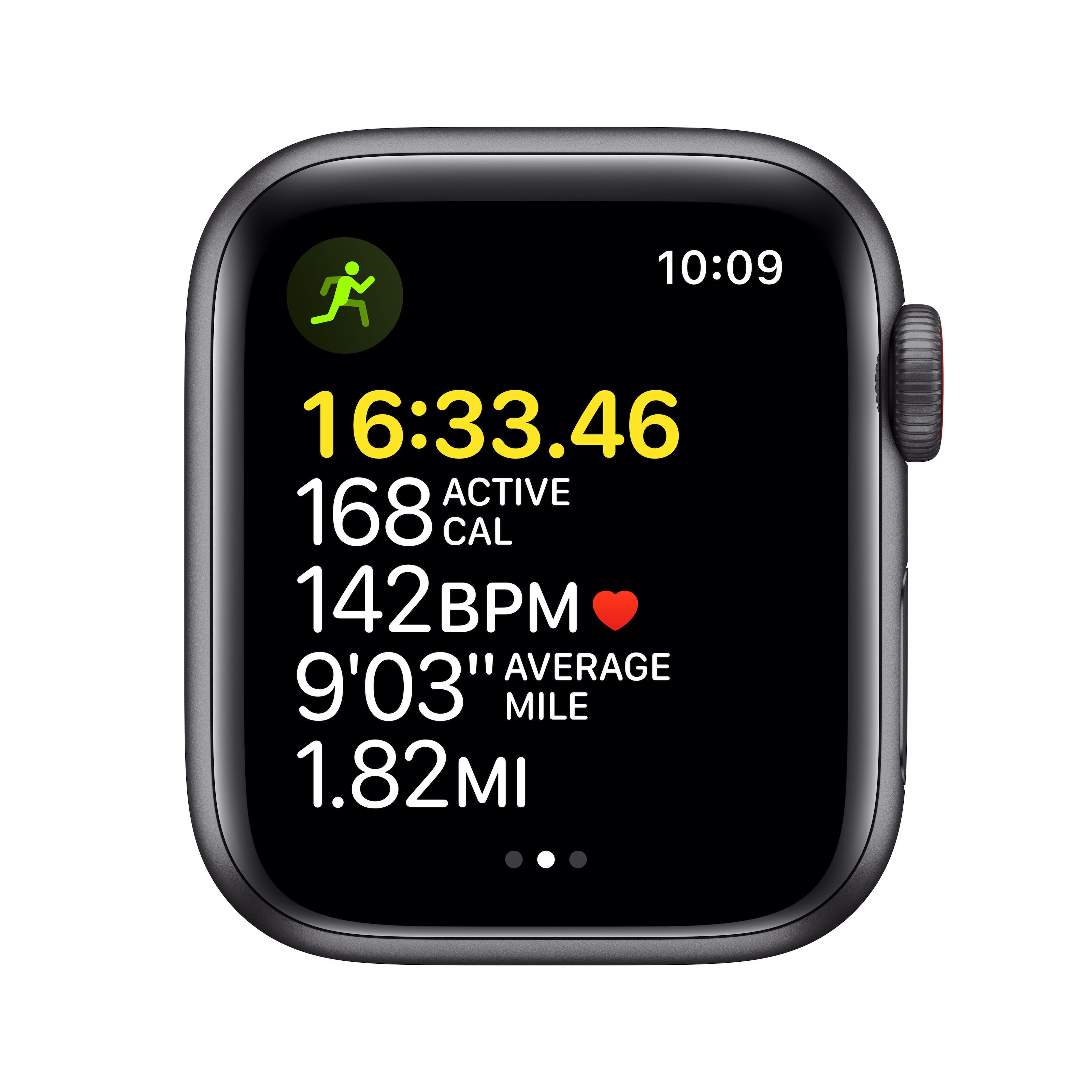 Apple Watch SE 40 mm GPS + Cellular Rymdgrå - Apple Watch Series SE |  Kjell.com