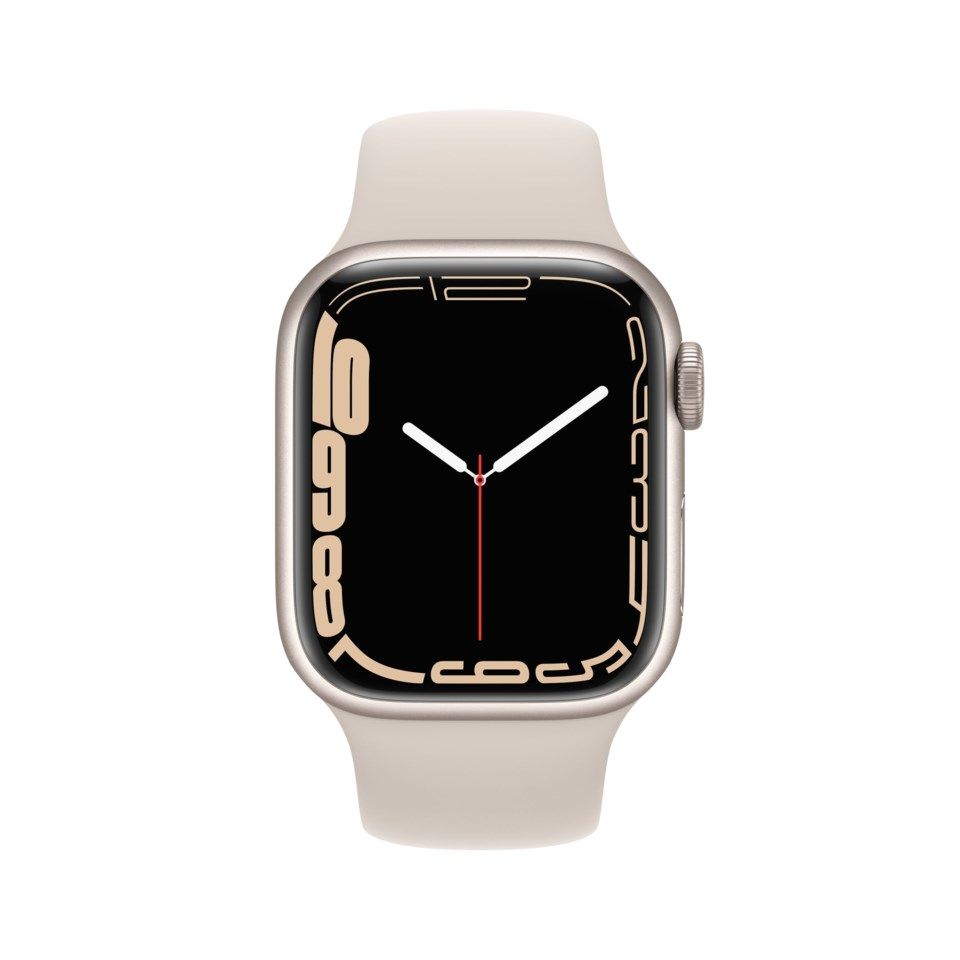 Apple Watch Series 7 41 mm GPS - Stjerneskinn