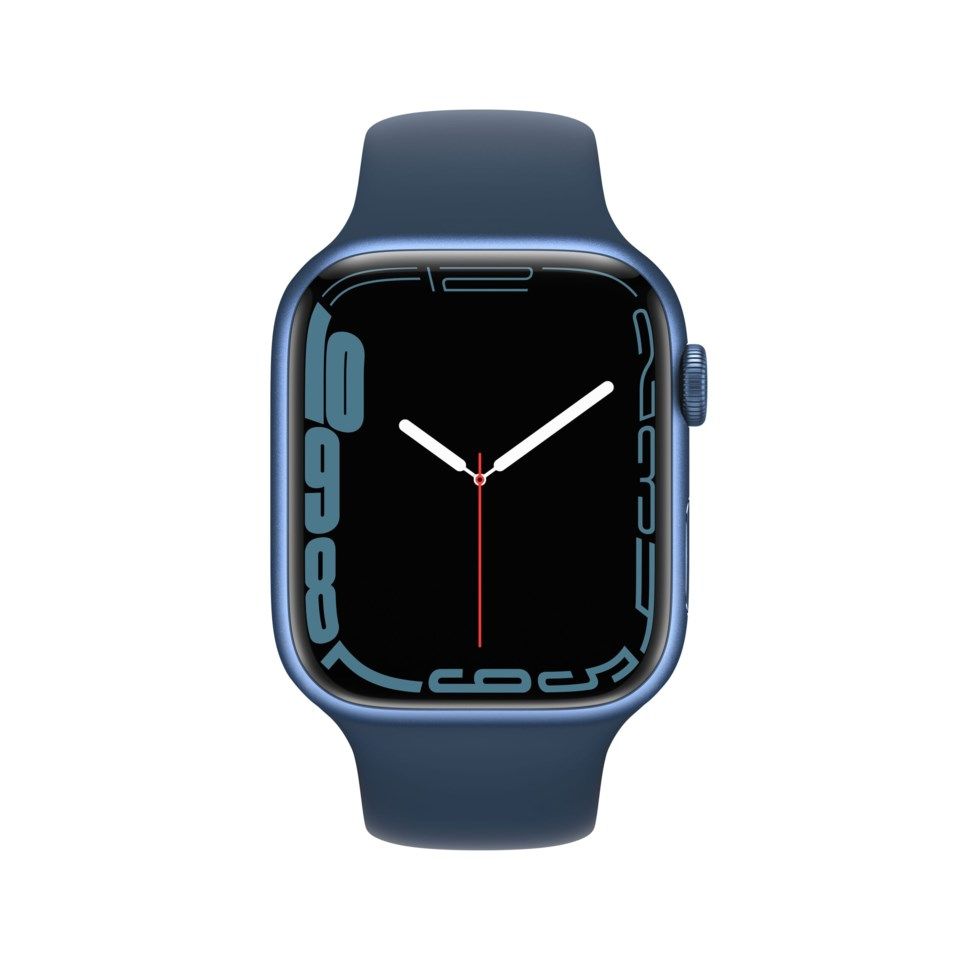 Apple Watch Series 7 45 mm GPS - Blå