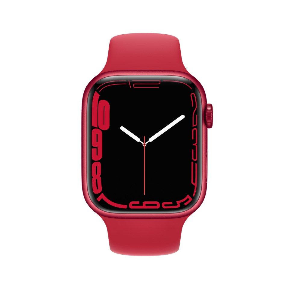 Apple Watch Series 7 45 mm GPS Röd