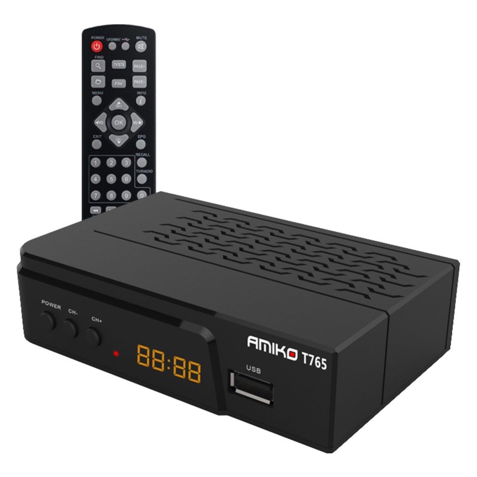 Amiko T765 Digital-TV-mottaker med HDTV-støtte