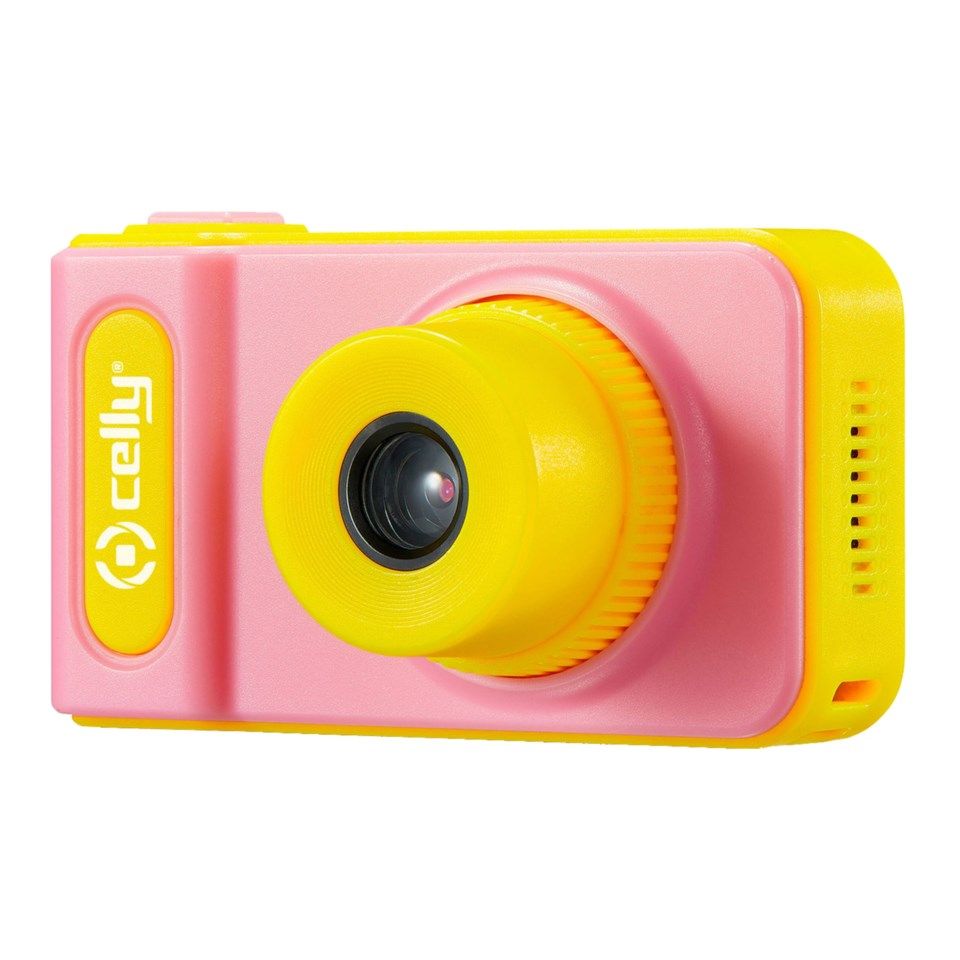 Celly KidsCamera Digitalkamera for barn Rosa