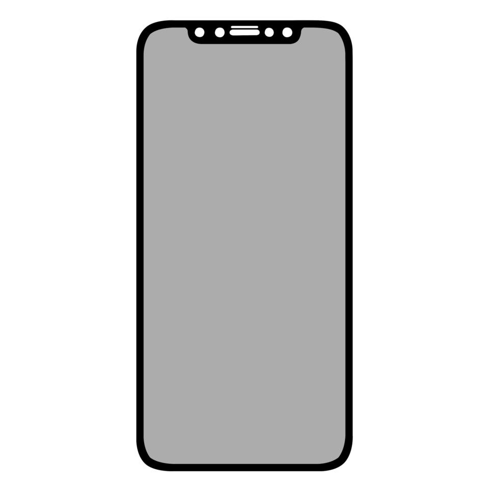 Linocell Elite Extreme Privacy Glass Skärmskydd för iPhone 11 Pro/Xs/S