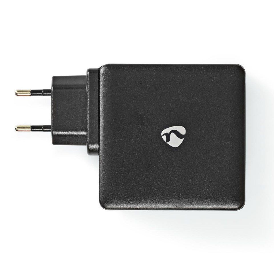 USB-C PD 3.0-lader 65 W Svart