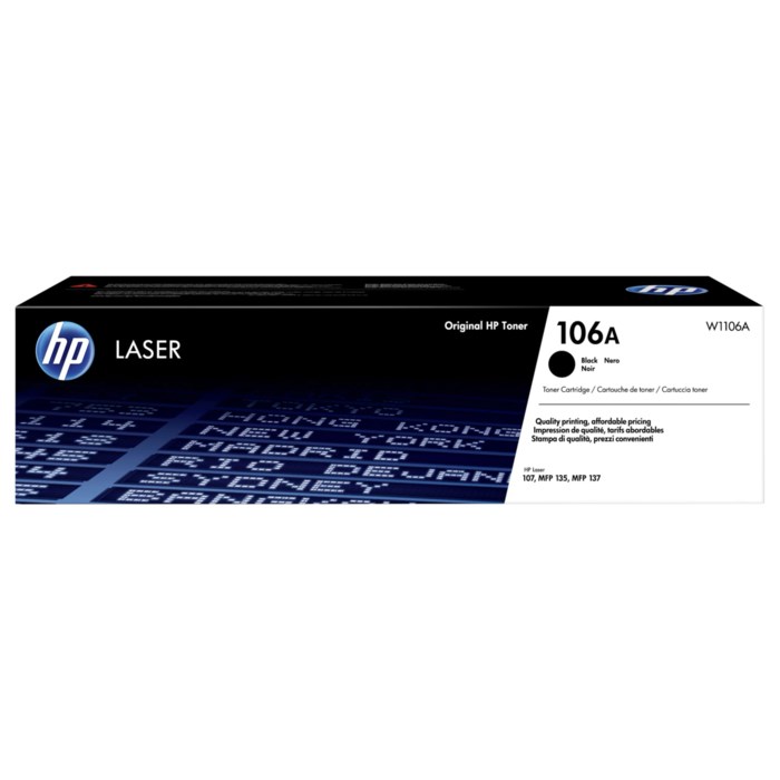 HP Toner 106A Svart