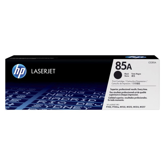 HP Toner 85A Svart