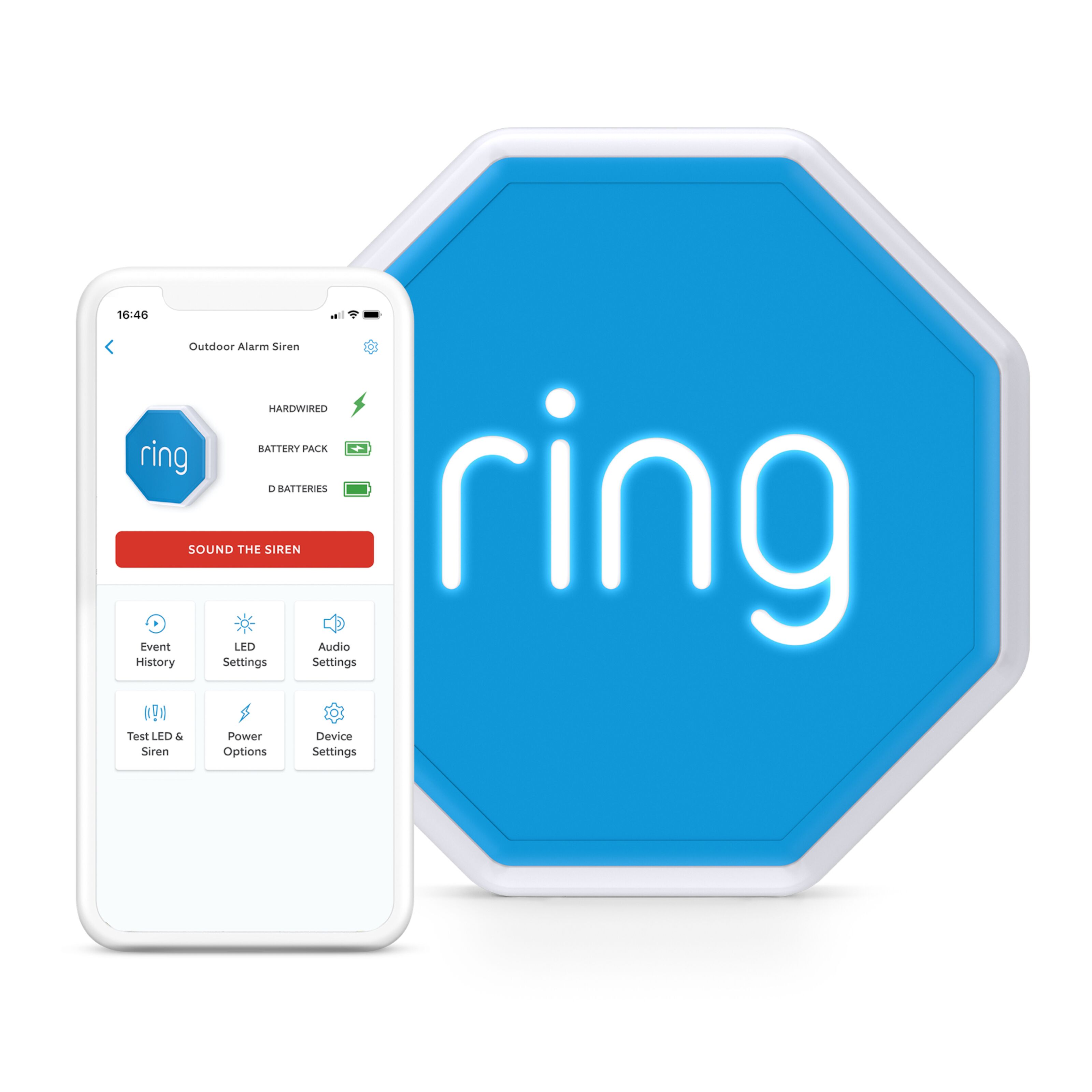 Ring Alarm Outdoor Siren Smarta larm