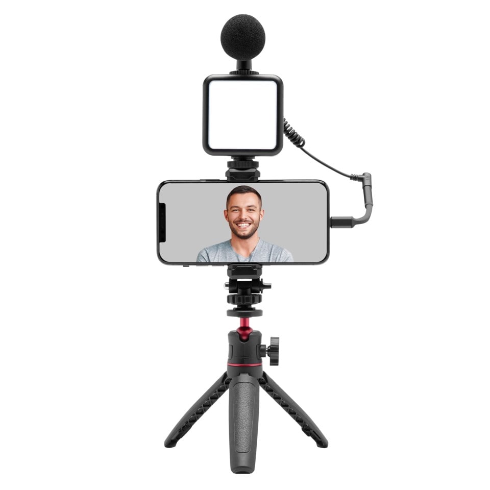 Nikabe L4 Portabelt sett for vlogging