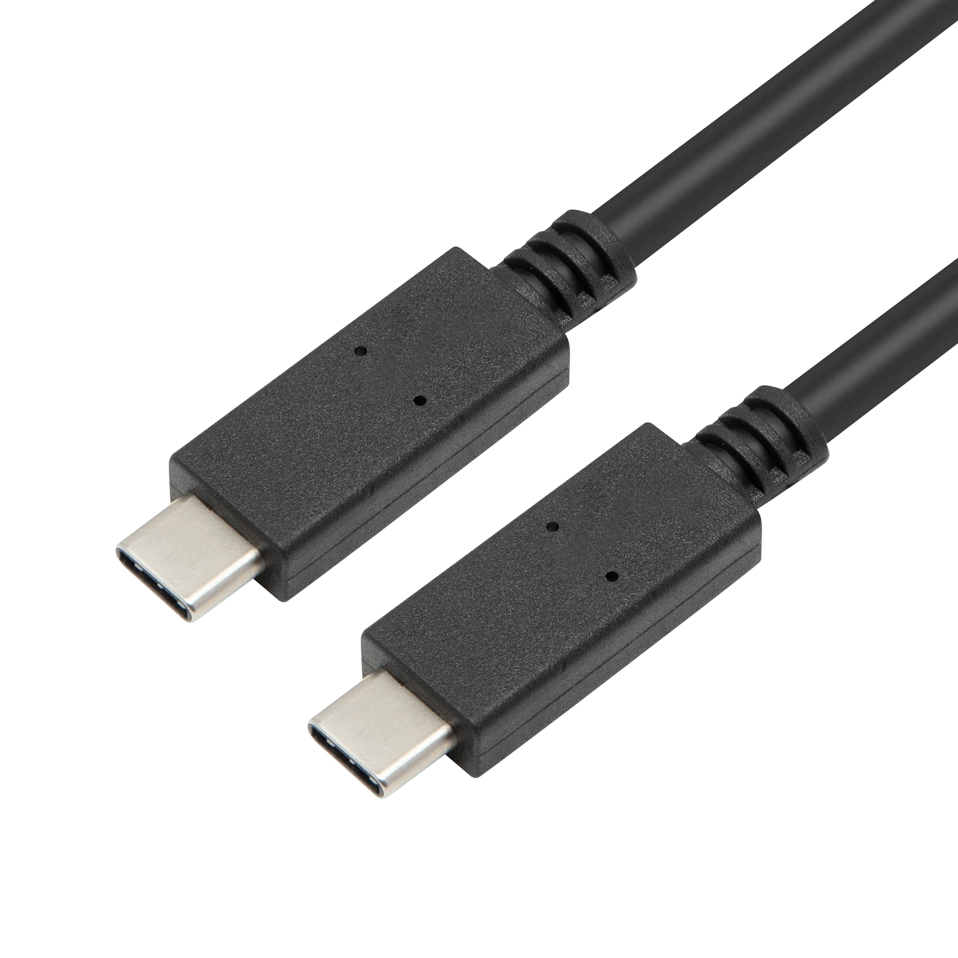 Cable USB 3.2 type C vers C 2m PD 100Watts 20Gbit/s Thunderbolt 3