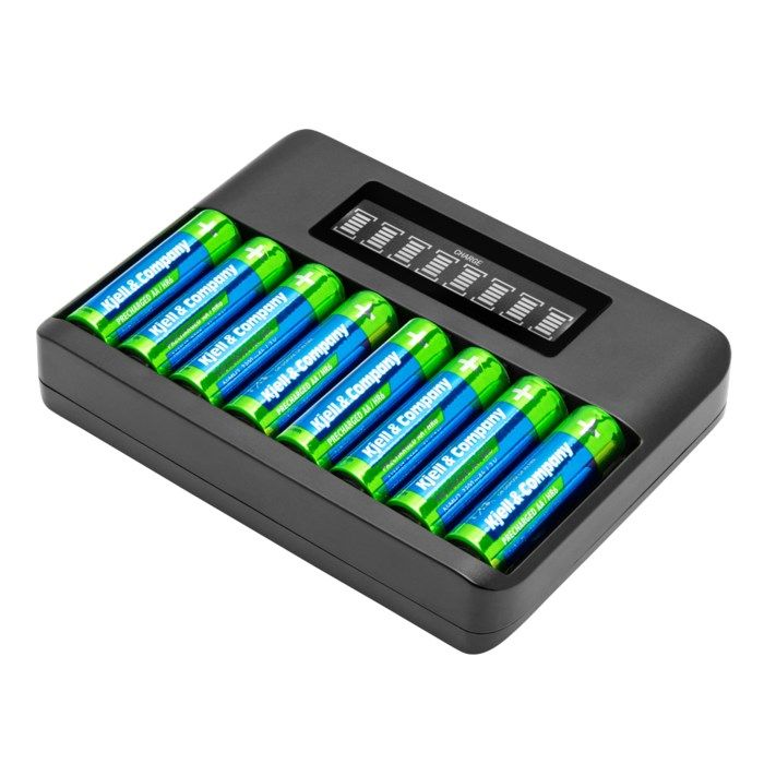 Luxorparts Multi Charger 8 Batteriladdare