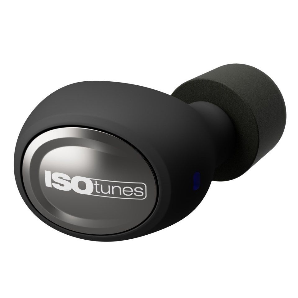 Isotunes Free Hørselvern med Bluetooth Svart