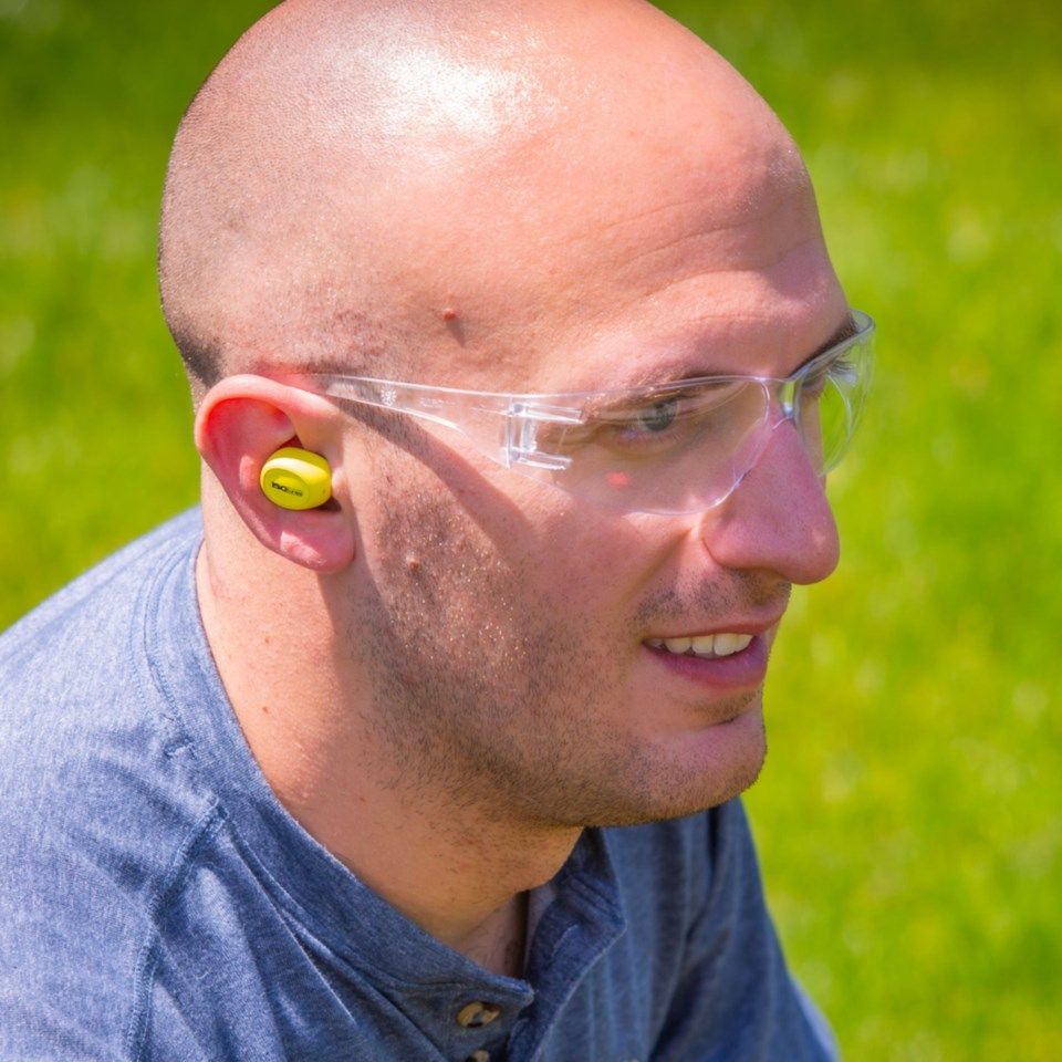 Isotunes Free Hörselskydd med Bluetooth Gul EN352