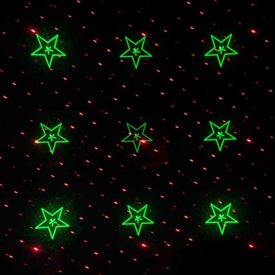 Luxorparts Laserprojektor - Julemønster