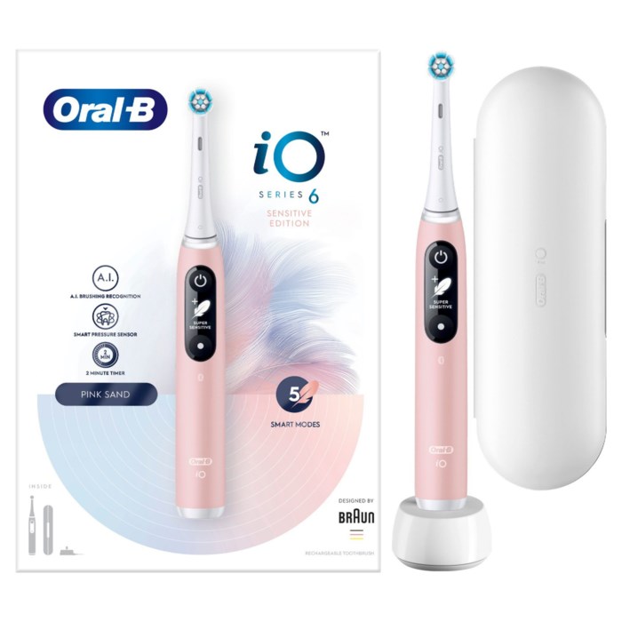 Oral-B iO6 Eltandborste Rosa