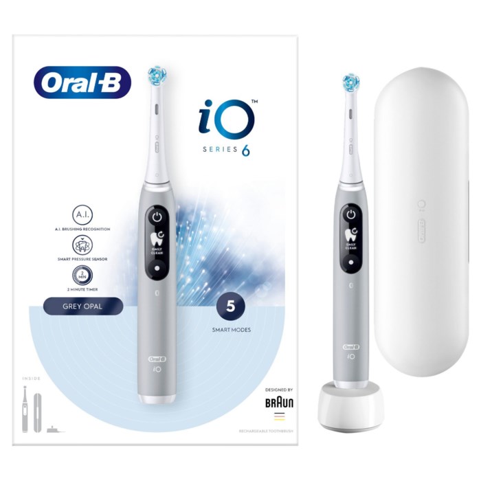 Oral-B iO6 Eltandborste Grå