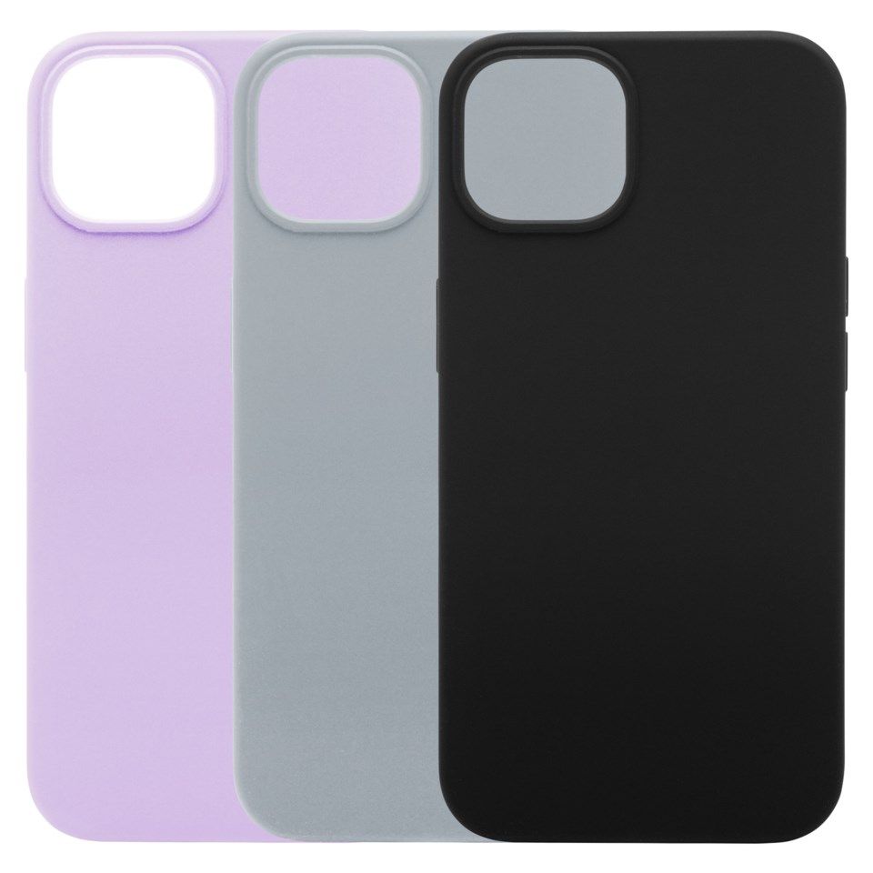 Linocell Rubber Case for iPhone 13 Lavendel