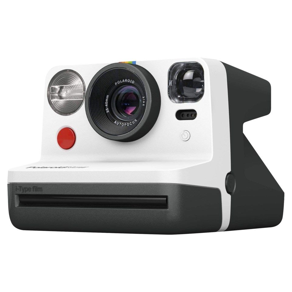 Polaroid Now Polaroidkamera med autofokus Svart/Vit