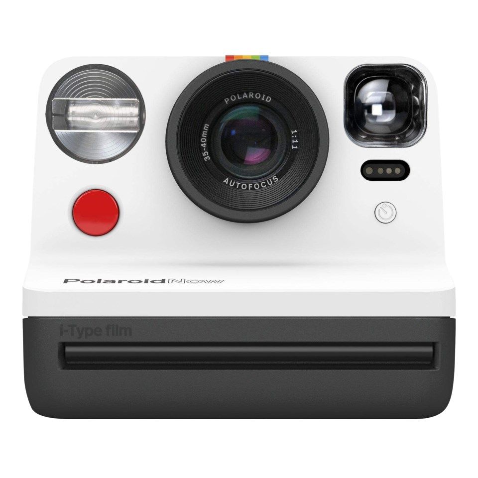 Polaroid Now Polaroidkamera med autofokus Svart/Vit