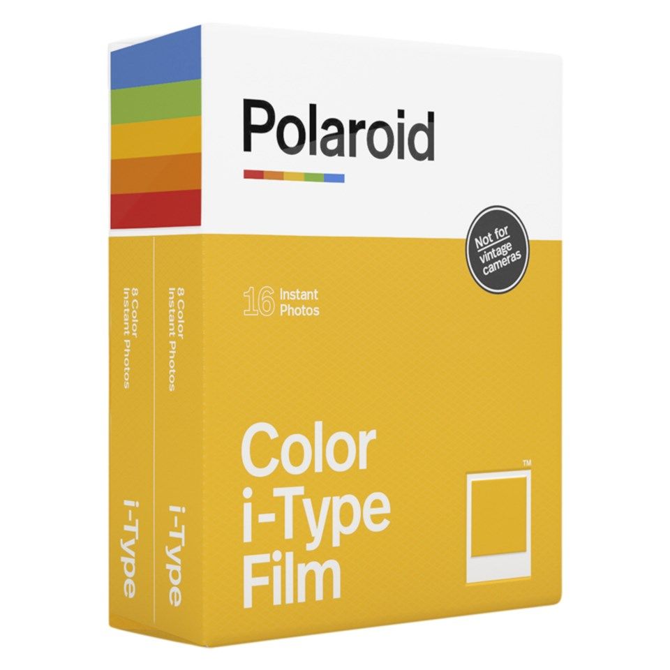 Polaroid Film till Polaroid Now och Onestep 2 i-Type Färg 2-pack