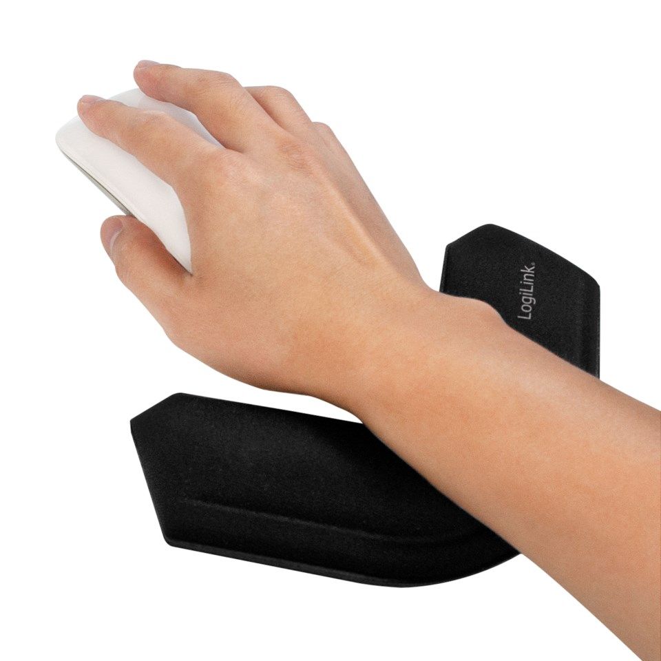 Logilink 3-i-1 Håndledsstøtte for tastatur og mus